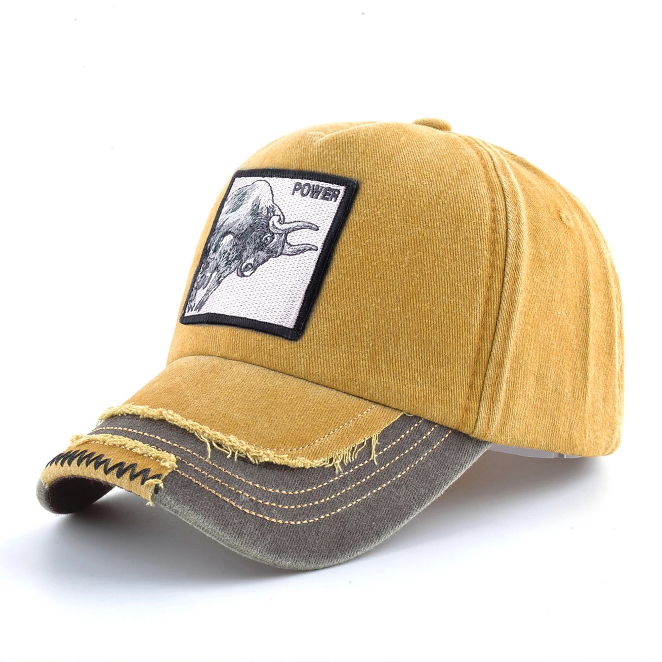 Vintage Denim Baseball Cap