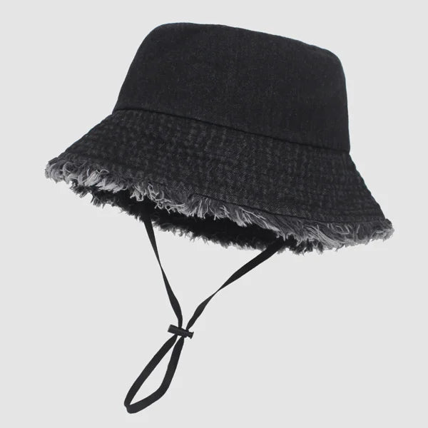New Cowboy Bucket Hat For Men And Women Washed Solid