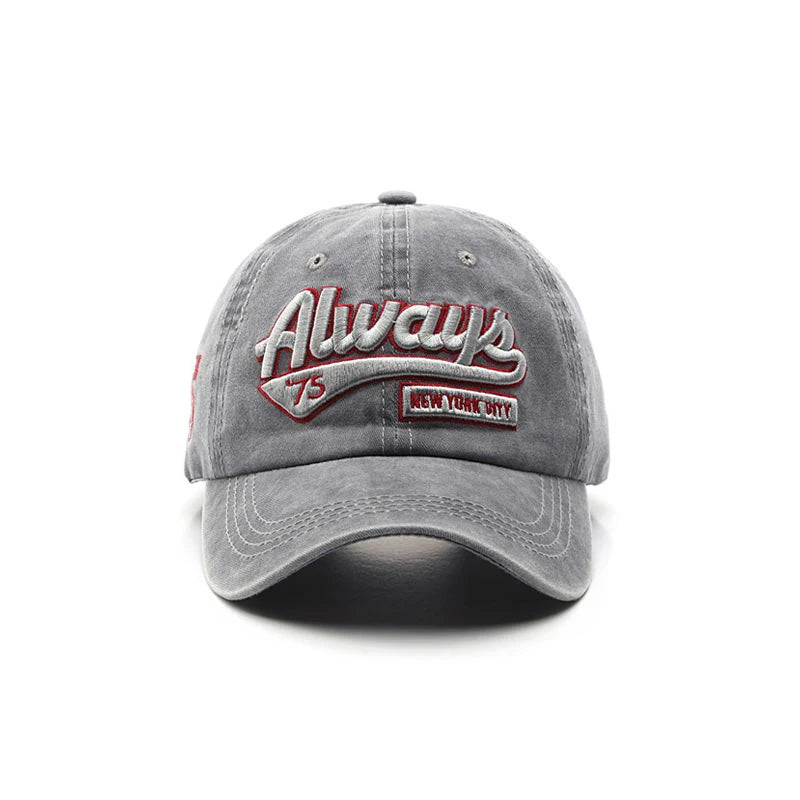 Washed Retro Baseball Cap Summer High-Quality Sun Hat