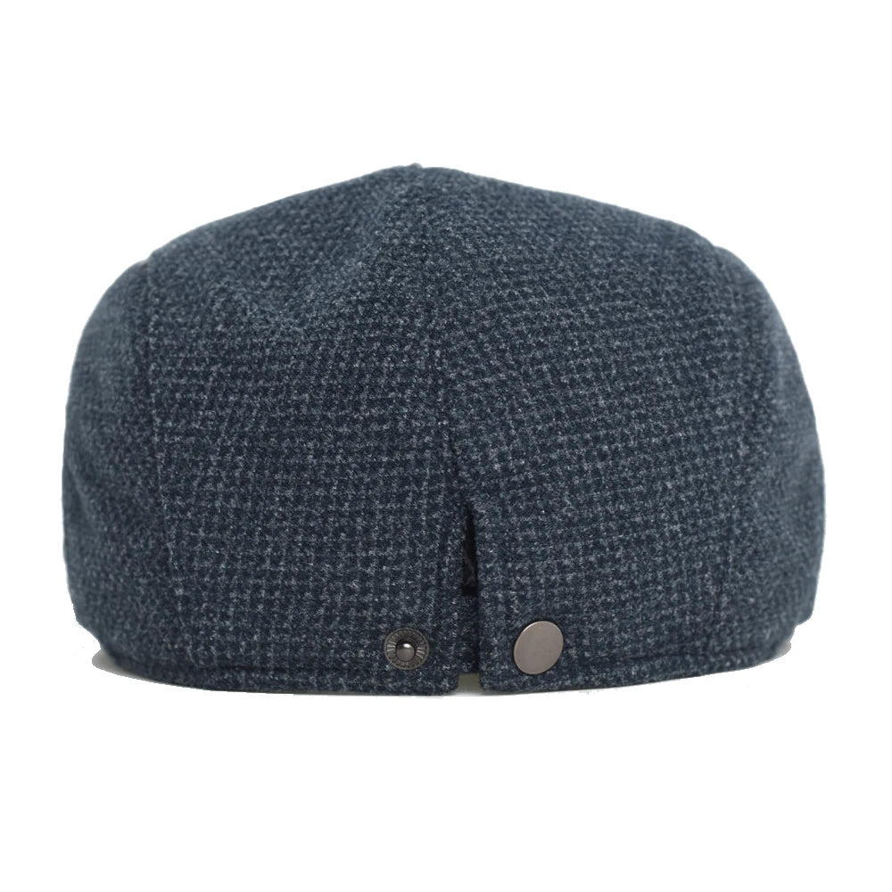 Winter Autumn Warm Newsboy Cap Men Women