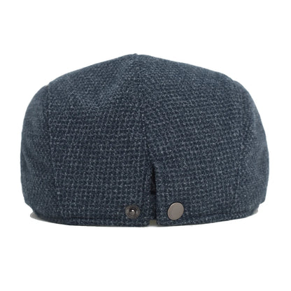 Winter Autumn Warm Newsboy Cap Men Women