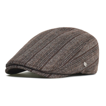Winter Autumn Newsboy Cap Men Women Thick Warm Vintage