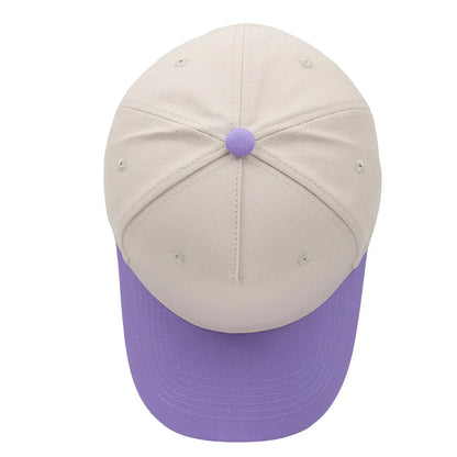 Embroidered Patchwork Color Baseball Hats