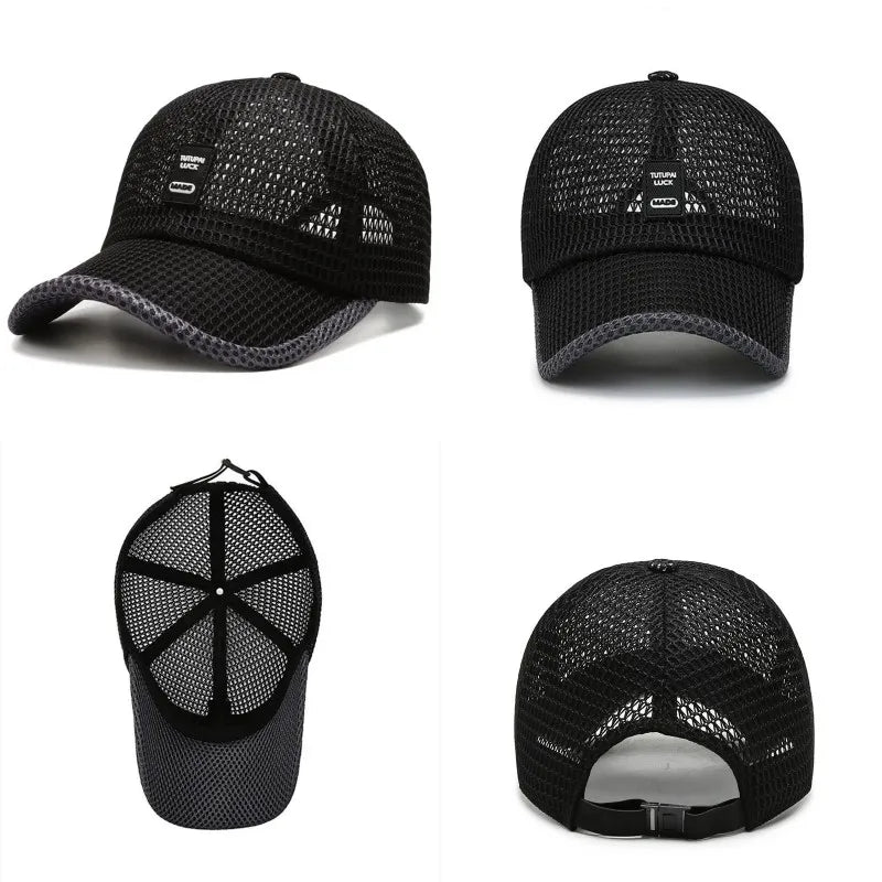 Mesh Fishing Sunhat Summer Baseball Caps
