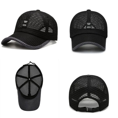 Mesh Fishing Sunhat Summer Baseball Caps