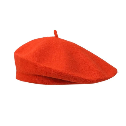 Berets Hat Autumn Winter Warm Wool Berets Hat