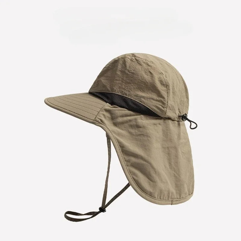 Unisex Summer Wide Brim Waterproof Quick-Drying Panama Caps