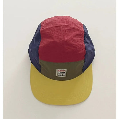 Retro Japanese Style Hip-hop Hats 5 Panel Thin Flat Brimmed Baseball Cap