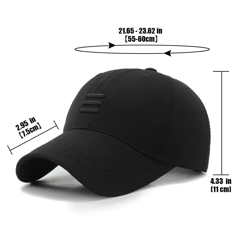 4 Colors Fashion Soft Top Baseball Cap Outdoor Sport Casual Cotton For Men and Women