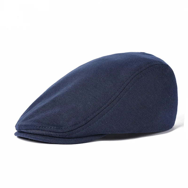 Men's Adjustable Newsboy Hat Classic Flat Ivy Cap