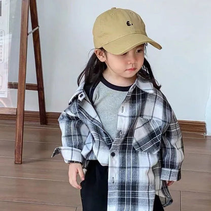 Fashion Letter Children Baseball Hat Embroidery Kids Duck 2 8year Boys Girls Outdoor Sunshade Visors Baby Hats