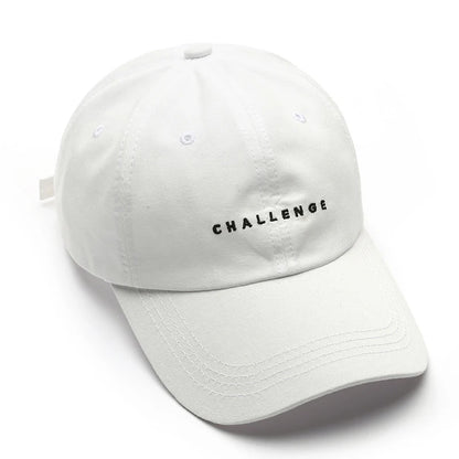 Summer Baseball Cap Women Men Letter CHALLENGE Trucker Hat Hip Hop Snapback Caps Outdoor Sun Hat