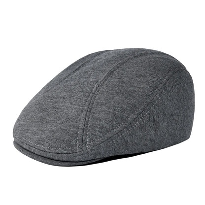 Jangoul Adjustable Beret For Male Summer Spring Newsboy Caps Classic Retro Flat Cap