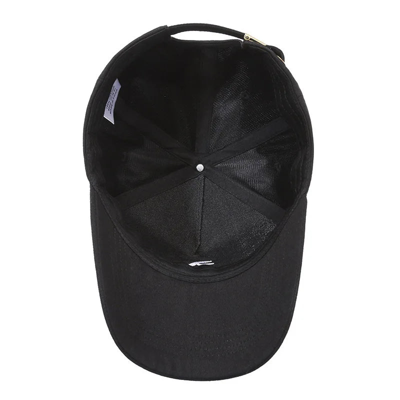 Summer Men Baseball Cap Letter A Embroidery Outdoor Snapback Hat