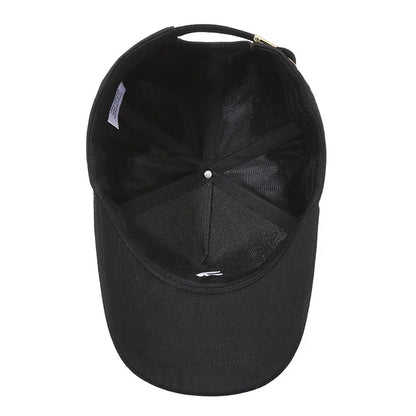 Summer Men Baseball Cap Letter A Embroidery Outdoor Snapback Hat