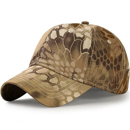 Tactical Python Pattern Printing Baseball Caps