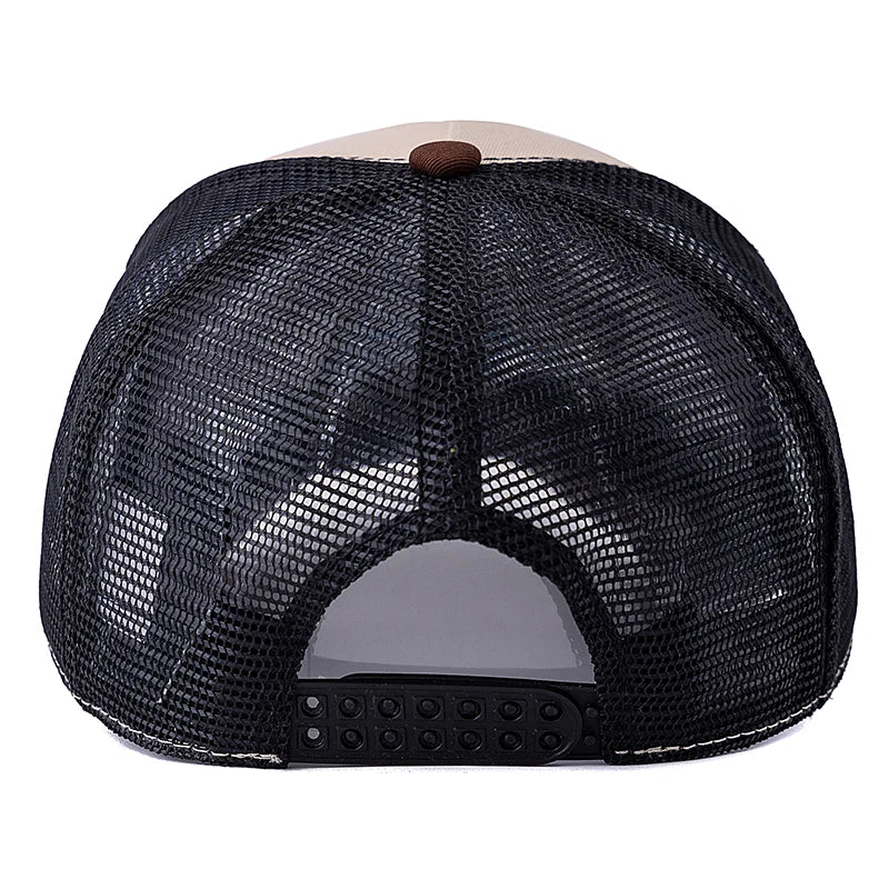 Unisex Bear Head Pattern Cap Summer Hat Man Women