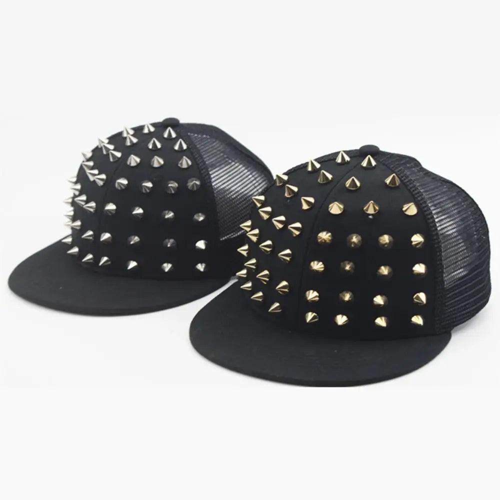 Casual Sunshade Rivet Flat Hat Adjustable