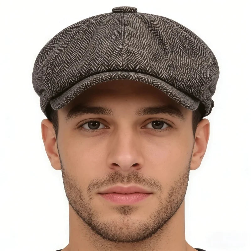 Men Casual Peaky Blinders Hat Spring Autumn Retro Beret Hats