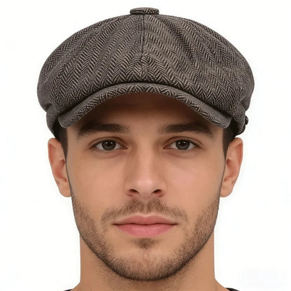 Men Casual Peaky Blinders Hat Spring Autumn Retro Beret Hats