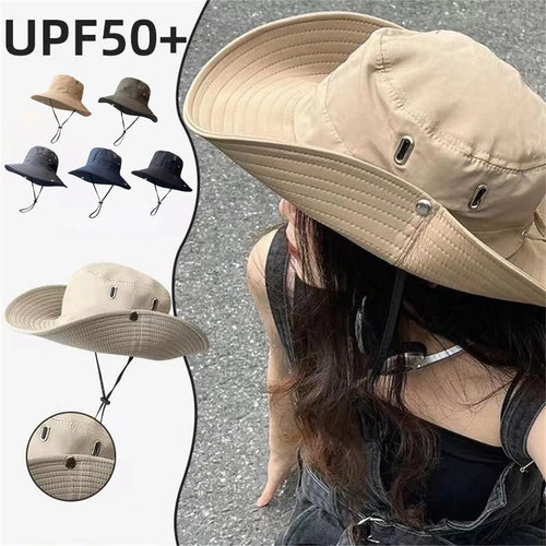 Solid Outdoor Hiking Jungle Mountaineering Hat