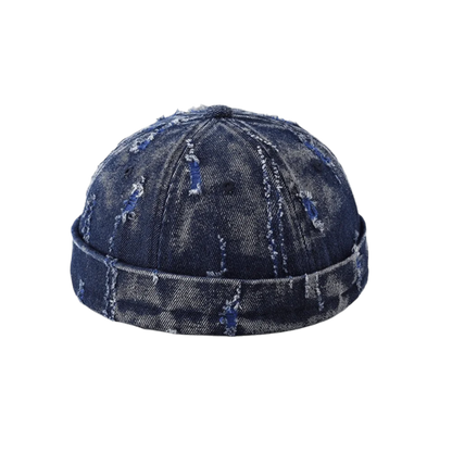 Broken Denim Docker Cap