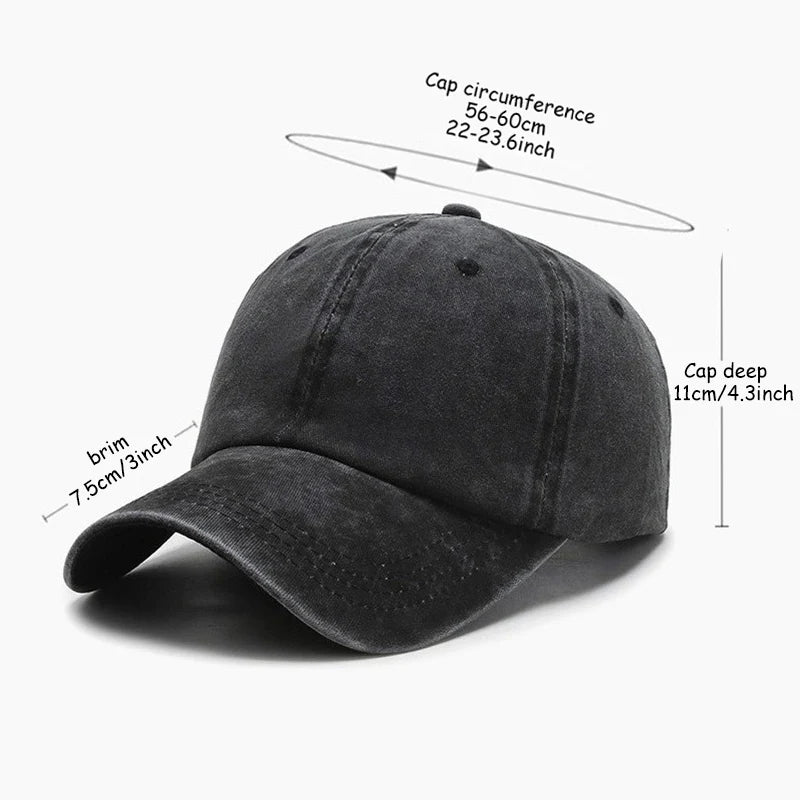 Tiger Head Printed Baseball Cap Unisex Men Women