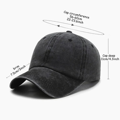 Tiger Head Printed Baseball Cap Unisex Men Women