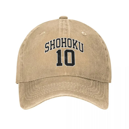 Retro Shohoku Slam Dunk Anime Cartoon Baseball Caps Men Women