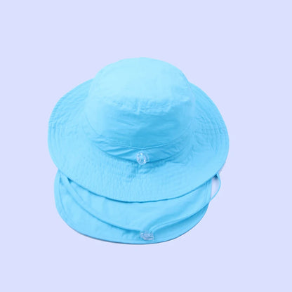 2-4 Years Summer Baby Hat Kids Cotton UV Protection Sun Cap Children
