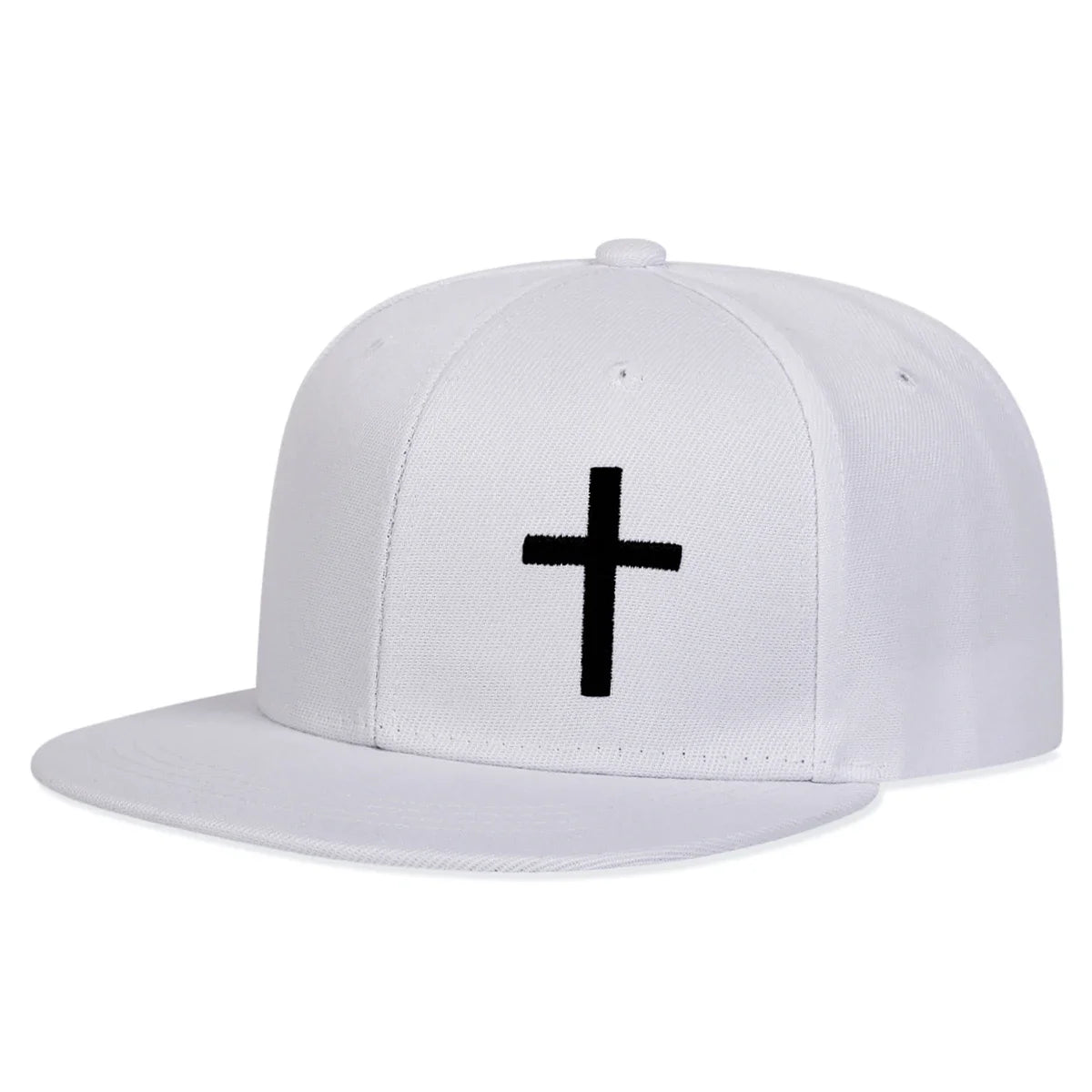 Unisex Cross Embroidery Hip-hop Hats Spring Autumn Outdoor