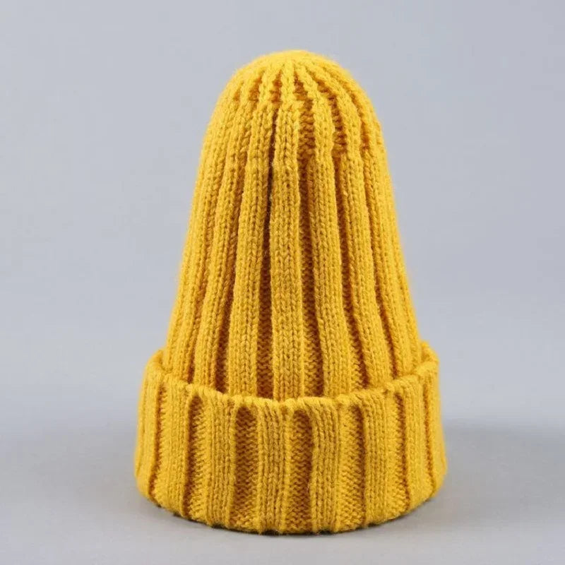 0-4 Years Autumn Winter Crochet Baby Hat Little Girls Boys Kids