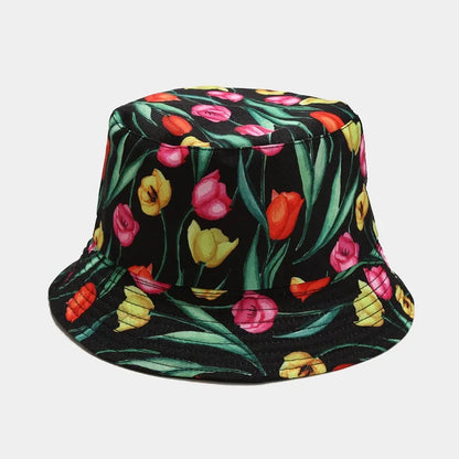 Unisex Panama Bucket Hats Ethnic Style Pattern Fisherman Cap For Men And Women