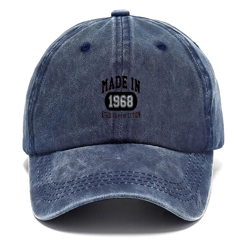 Customize 1968 Vintage Washed Cotton Baseball Cap