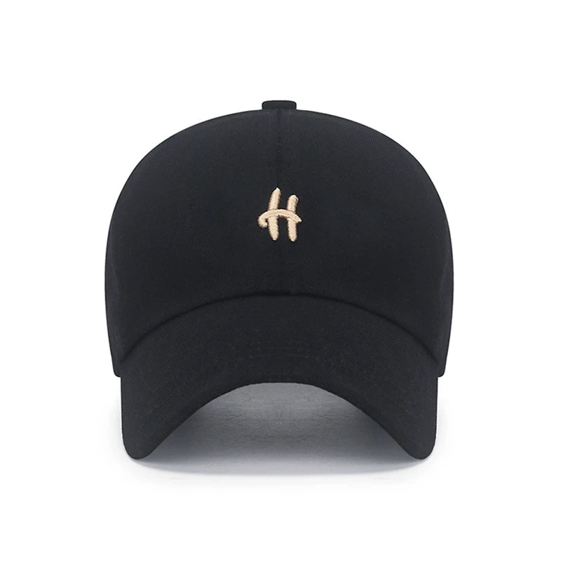 Mens Embroidery H Letter Printed Quick-Drying Fishing Hiking Sunhat Women Golf Baseball Cap