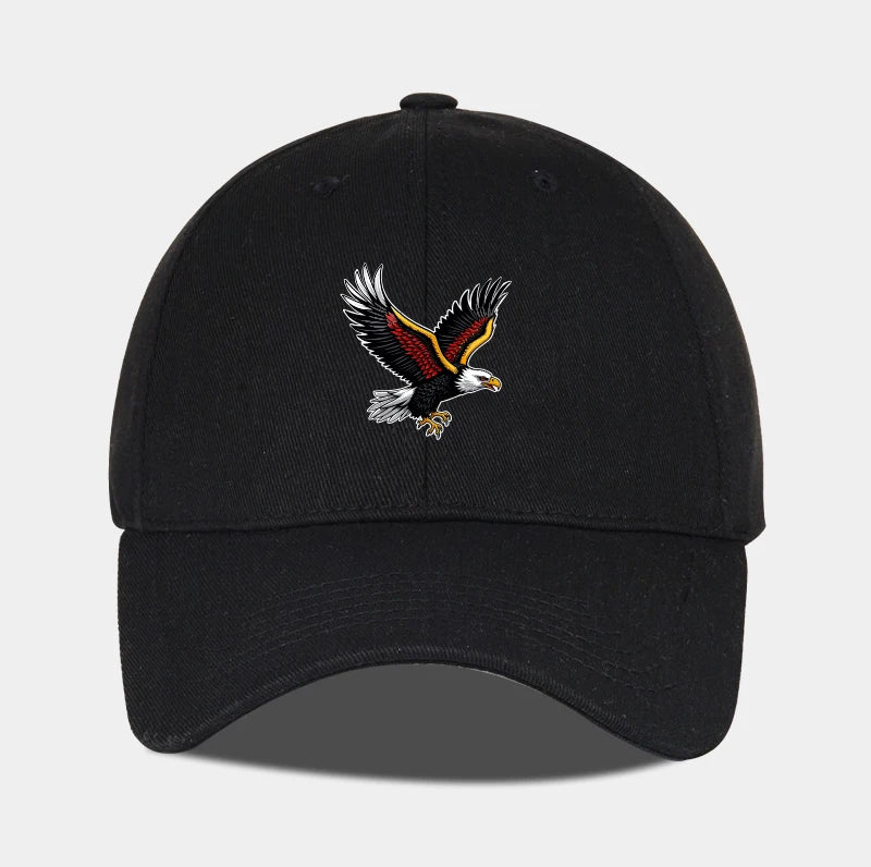 MLFO Eagle Soft Top Baseball Cap Bold Patriotic Retro Style Daily Commute & Outdoor Hiking For Patriotic Enthusiasts Holiday Gif
