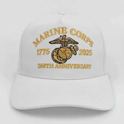 U.S. Marine Corps 250th Anniversary Official Baseball Cap - Knitted with 1775 - 2025
