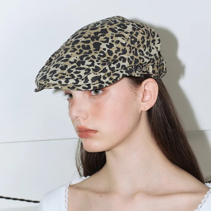 Vintage Male And Female Literary Painter Hat