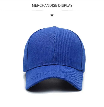 Unisex Cap Casual Plain Baseball Cap Adjustable Snapback Hats Hip Hop Cap Street Dad Hat