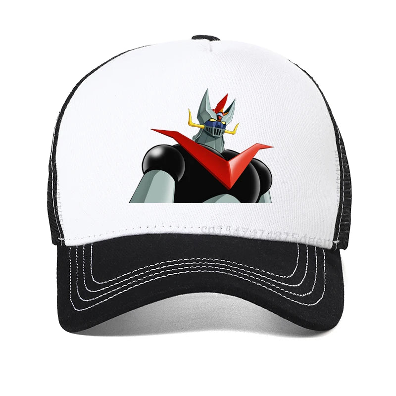 Mazinger z Anime Movie Robot Hat Men's Goldorak Baseball Cap