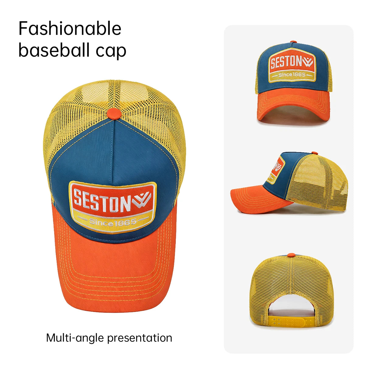 Branded Hats for Men Suitable for Spring and Summer Baseball Caps