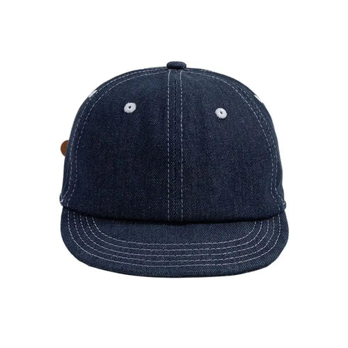 Vintage Denim Baseball Cap Hip-Hop Style Breathable Trucker Style Cap
