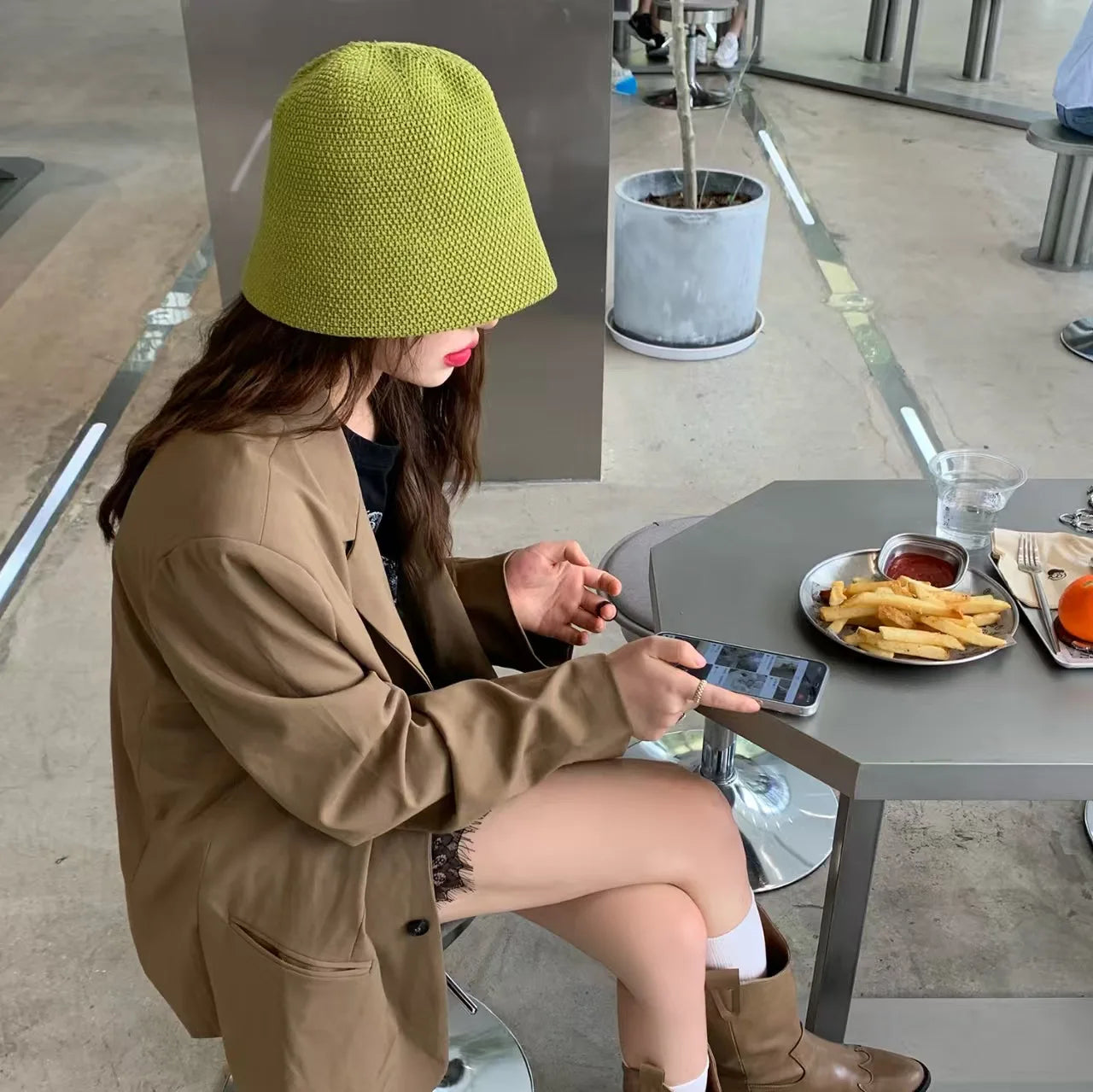New Fashion Summer Linen Hats Women Foldable Outdoor