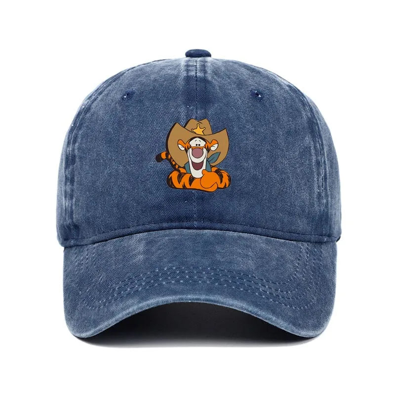 Fashion Cartoon Print Baseball Cap for Men Women