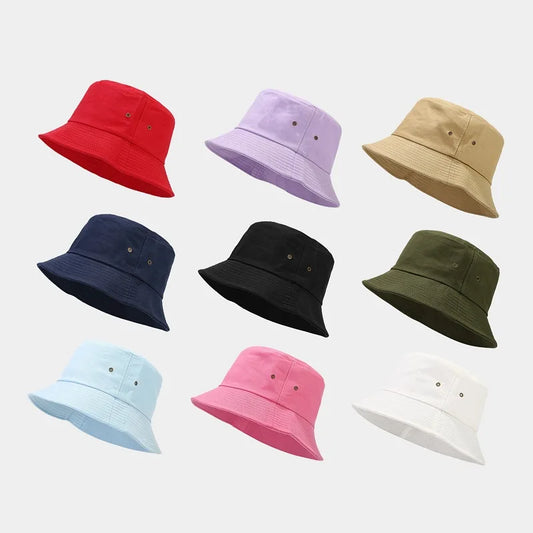 Fisherman Cap Candy Color Practical Sun Caps
