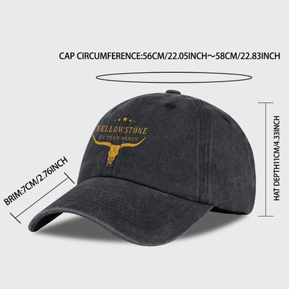 Adjustable Vintage Baseball Cap Unisex Casual Style