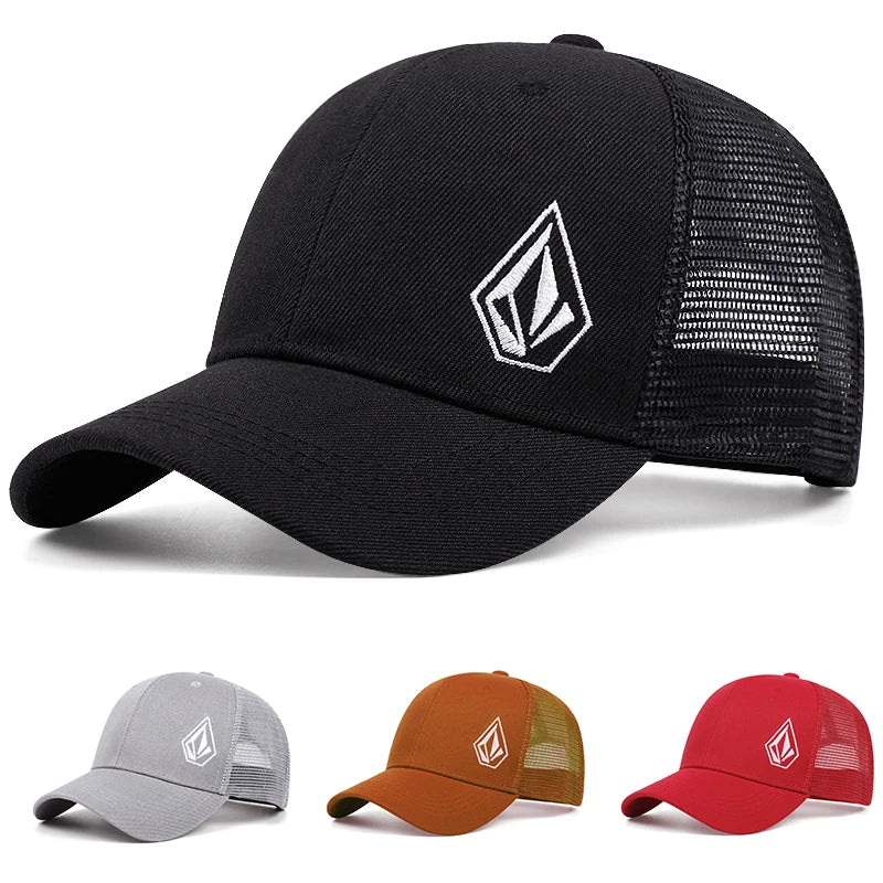 Personalized Minimalist New Mesh Hat Diamond Embroidered