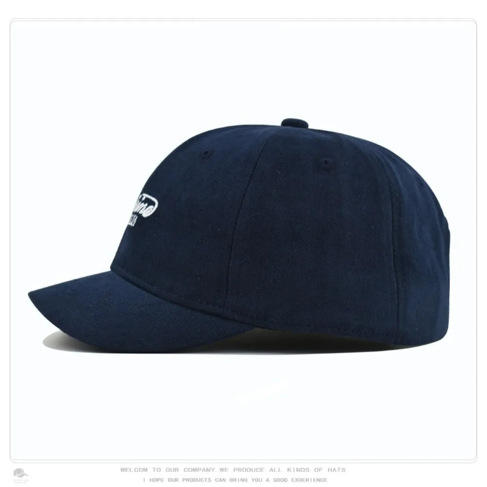 Short Brim Cap New Anti UV Peaked Cap Breathable Quick Drying Baseball Cap Sunscreen Hat Unisex
