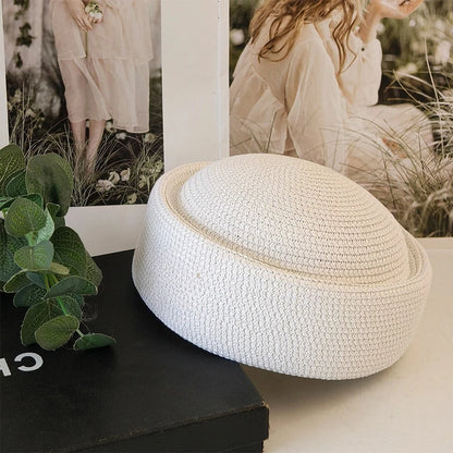 Women Summer Fashion Designer Artistic Painter Hat