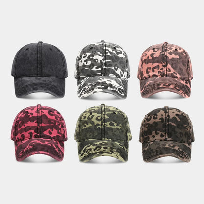 New Camouflage Printed Baseball Cap Unisex American